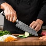 Kiritsuke Knife | Japanese Damascus Chef Knife