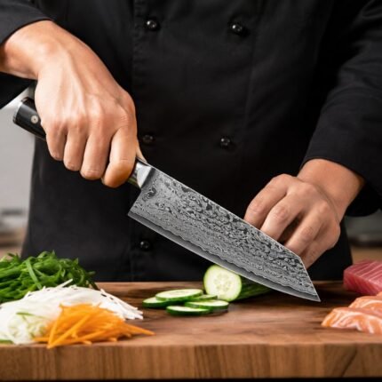 Kiritsuke Knife | Japanese Damascus Chef Knife