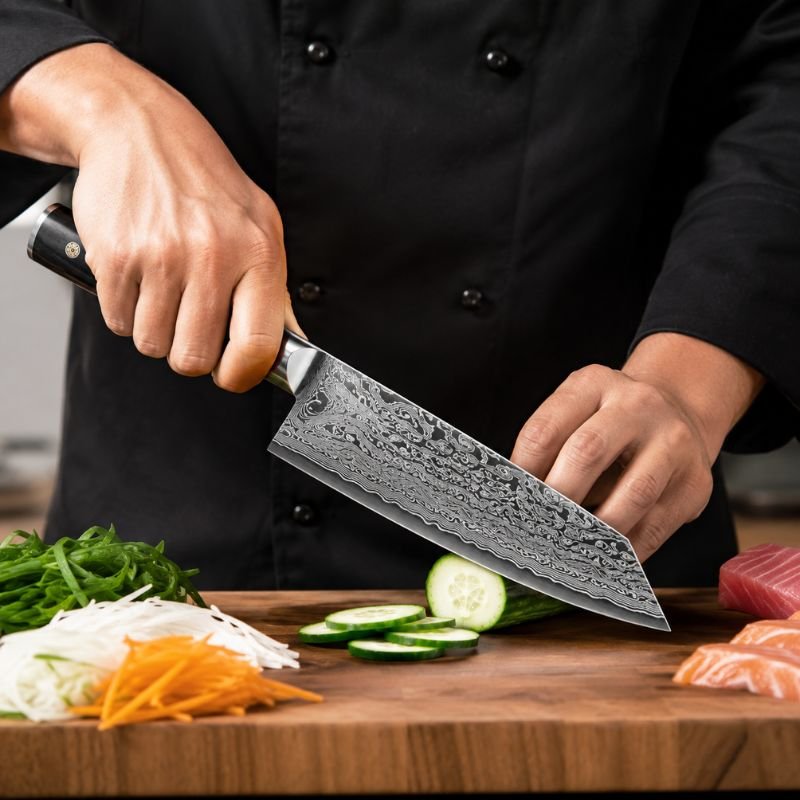 Kiritsuke Knife | Japanese Damascus Chef Knife