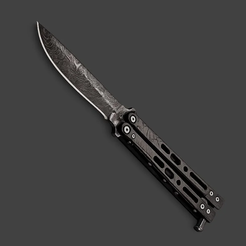 phantom black butterfly knife
